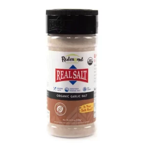 Bottle of Real Salt with Himalayan salt inside.